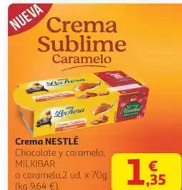 Alcampo NESTLÉ Crema oferta