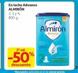Alcampo ALMIRÓN En leche Advance oferta