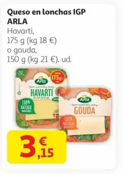 Alcampo ARLA Queso en lonchas IGP oferta