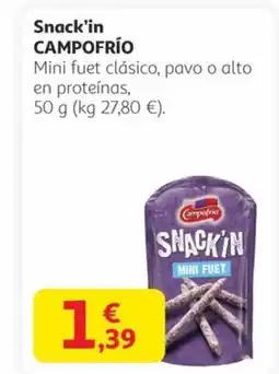 Alcampo CAMPOFRÍO Snack'in oferta