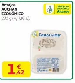 Alcampo AUCHAN ECONÓMICO Antojos oferta