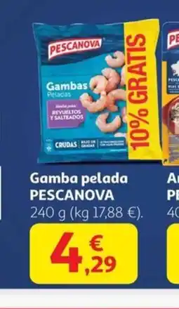 Alcampo PESCANOVA Gamba pelada oferta