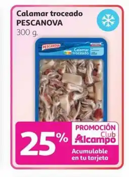 Alcampo PESCANOVA Calamar troceado oferta