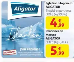 Alcampo ALIGATOR Eglefino o fogonero oferta
