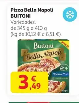 Alcampo BUITONI Pizza Bella Napoli oferta