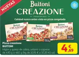 Alcampo BUITONI Pizza creazione oferta