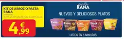 Alcampo RANA Kit de arroz o pasta oferta