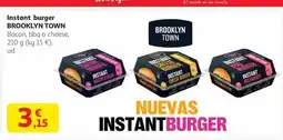 Alcampo BROOKLYN TOWN Instant burger oferta