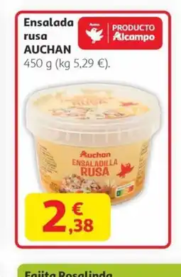 Alcampo AUCHAN Ensalada rusa oferta