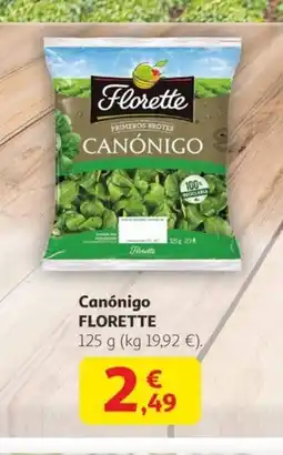Alcampo FLORETTE Canónigo oferta