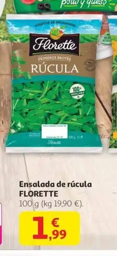 Alcampo FLORETTE Ensalada de rúcula oferta