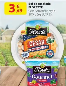 Alcampo FLORETTE Bol de ensalada oferta