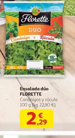 Alcampo FLORETTE Ensalada dúo oferta