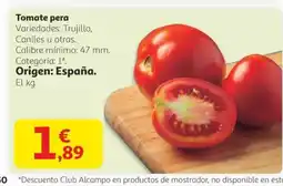 Alcampo Tomate pera oferta