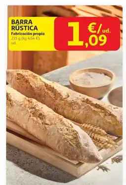 Alcampo Barra rústica oferta