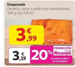 Alcampo Empanada oferta