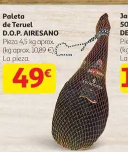 Alcampo Paleta de Teruel D.O.P. AIRESANO oferta