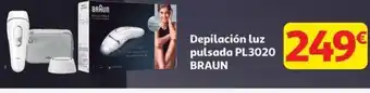 Alcampo BRAUN Depilación luz pulsada PL3020 oferta