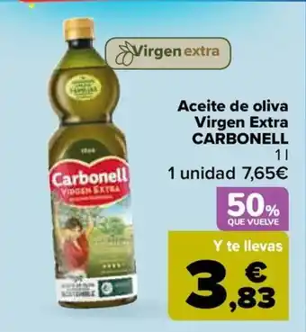 Carrefour CARBONELL Aceite de oliva Virgen Extra oferta