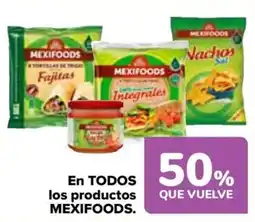 Carrefour MEXIFOODS En todos los productos oferta