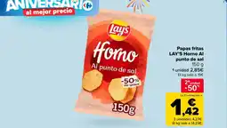 Carrefour LAY'S Papas fritas Horno Al punto de sal oferta