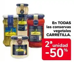 Carrefour CARRETILLA En todas las conservas vegetales oferta