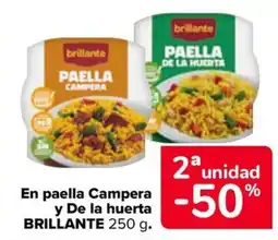 Carrefour BRILLANTE En paella Campera y De la huerta oferta