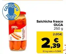 Carrefour OLCA Salchicha frasco oferta