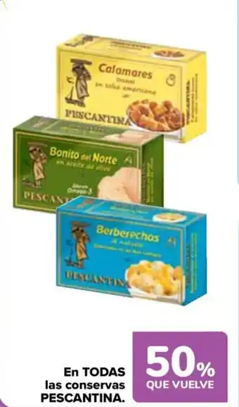 Carrefour PESCANTINA En todas las conservas oferta