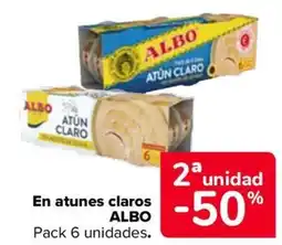 Carrefour ALBO En atunes claros oferta