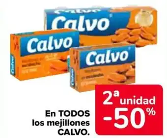 Carrefour CALVO En todos los mejillones oferta