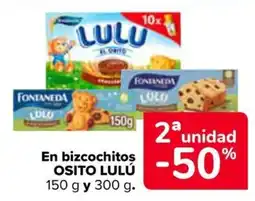 Carrefour OSITO LULÚ En bizcochitos oferta