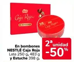 Carrefour NESTLÉ En bombones Caja Roja Lata y Estuche oferta