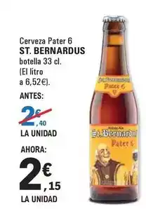 E.Leclerc Cerveza pater 6 oferta