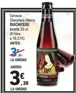 E.Leclerc Cerveza chocolate cherry oferta