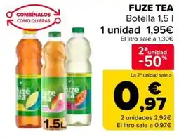 Carrefour FUZE TEA oferta