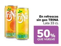 Carrefour TRINA En refrescos sin gas oferta