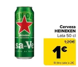 Carrefour HEINEKEN Cerveza oferta