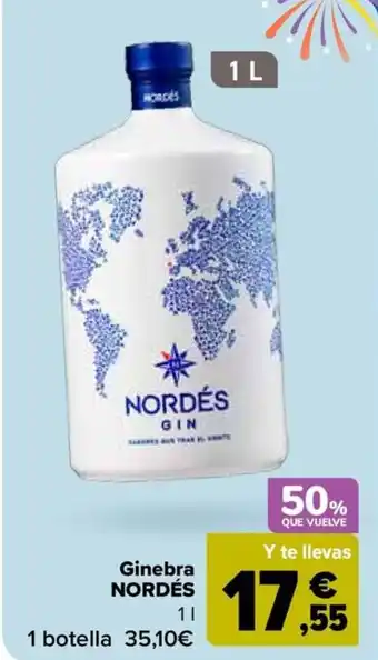 Carrefour NORDÉS Ginebra oferta