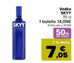Carrefour SKYY Vodka oferta