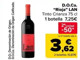 Carrefour LAN D.O.Ca. "Rioja❞ oferta