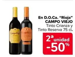 Carrefour CAMPO VIEJO En D.O.Ca. "Rioja❞ oferta