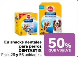 Carrefour DENTASTIX En snacks dentales para perros oferta