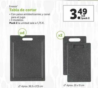 Lidl Ernesto Tabla De Cortar oferta