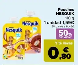Carrefour NESQUIK Pouches oferta