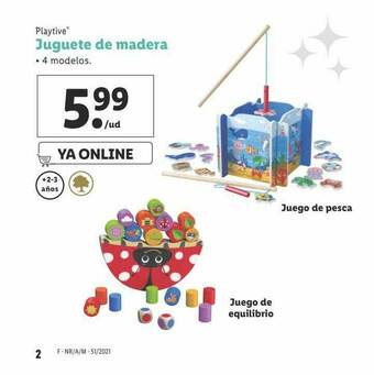 Lidl Playtive Juguete De Madera oferta