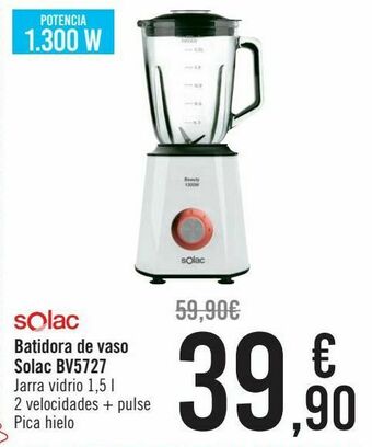 Carrefour Solac batidora de vaso bv5727 oferta