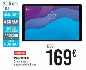 Carrefour Lenovo tablet m10 hd oferta