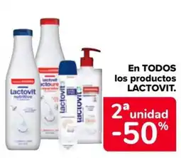 Carrefour LACTOVIT En todos los productos oferta