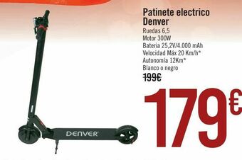 Carrefour Patinete eléctrico denver oferta